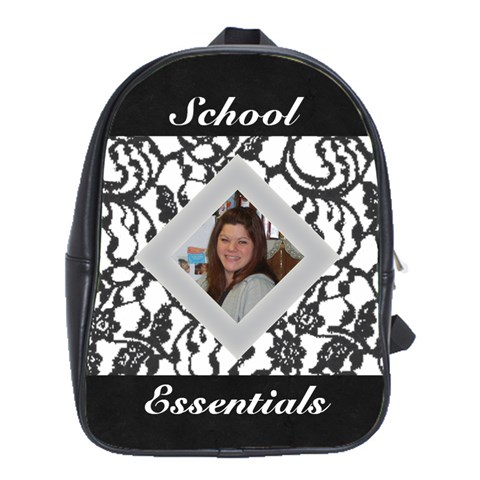 School Essentials Book Bag By Kim Blair Front