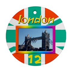 London 12 round Ornament 2 - Ornament (Round)