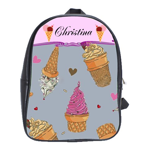 Ice Cream Book Bag Large By Kim Blair Front