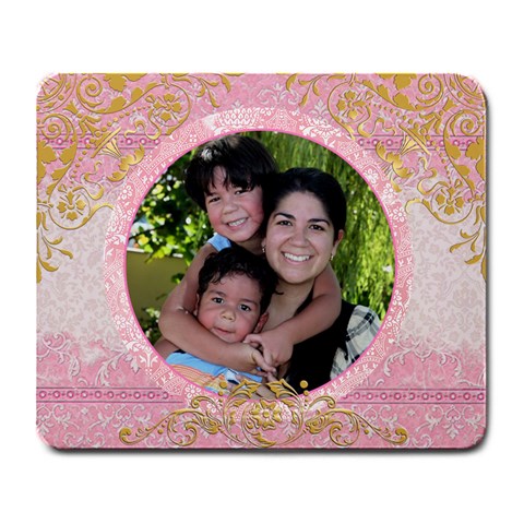 Pink Family Mouse Pad By Ivelyn Front