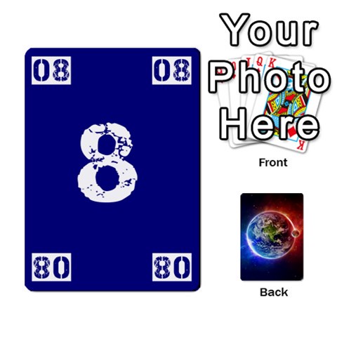 Numbers Deck Front - Diamond9