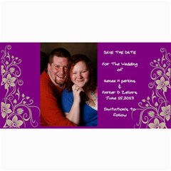 Save the date - 4  x 8  Photo Cards