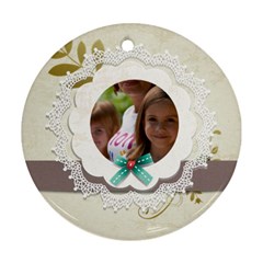 kids - Round Ornament (Two Sides)