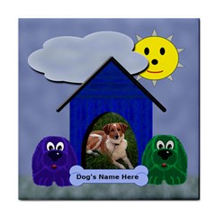 Dog House Tile Coaster