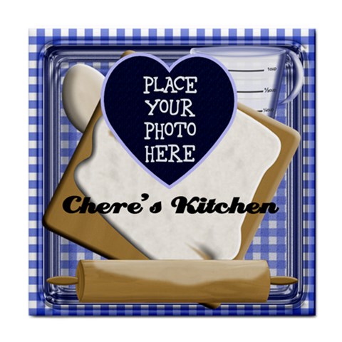 Cooking Tile Coaster By Chere s Creations Front