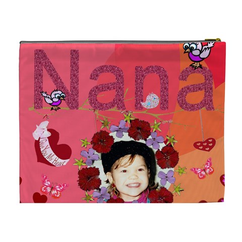 Nana Cosmetic Bag Xl By Kim Blair Back