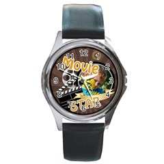 kids - Round Metal Watch