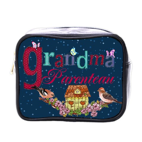 Grandma Mini Toiletries Bag By Kim Blair Front