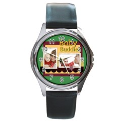 baby - Round Metal Watch