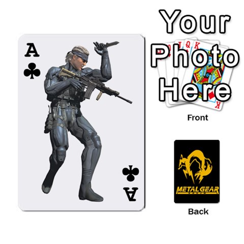 Ace Poker Metal Gear Solid By Rubén Front - ClubA