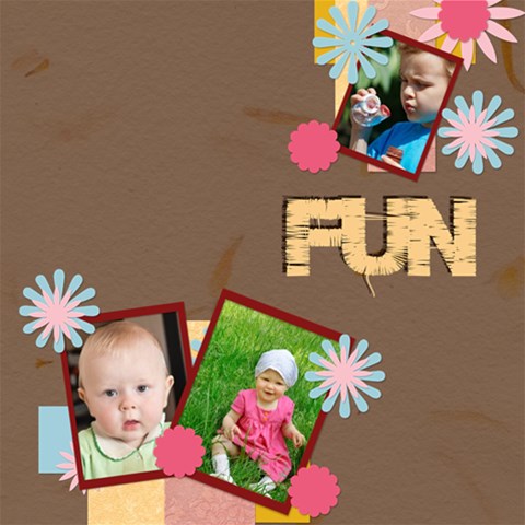 Fun By Jacob 12 x12  Scrapbook Page - 1