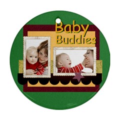 baby - Round Ornament (Two Sides)