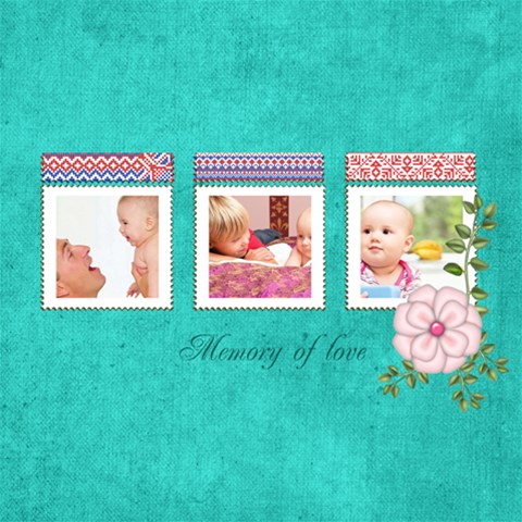 Kids By Joely 12 x12  Scrapbook Page - 1