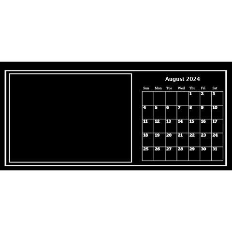 My Perfect Desktop Calendar 11x5 By Deborah Aug 2024