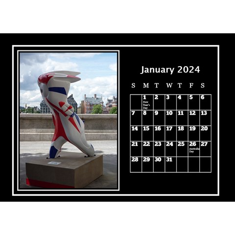 My Perfect Desktop Calendar (8 5x6) By Deborah Jan 2024