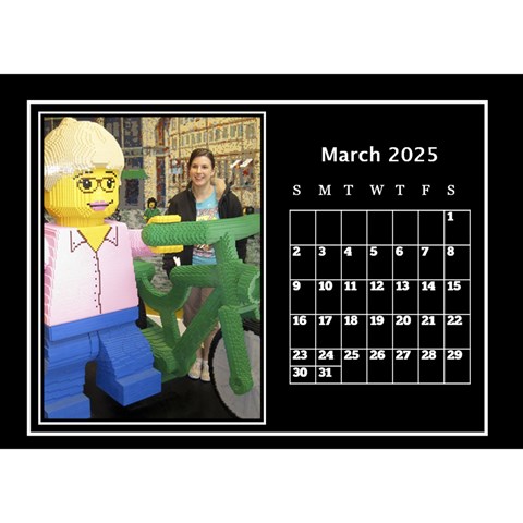 My Perfect Desktop Calendar (8 5x6) By Deborah Mar 2024