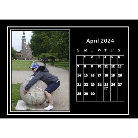 My Perfect Desktop Calendar (8 5x6) By Deborah Apr 2024