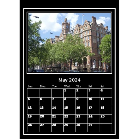 My Perfect Desktop Calendar (6x8 5) By Deborah May 2024