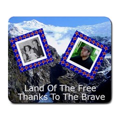 Land of the free Mousepad - Collage Mousepad