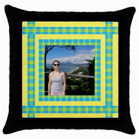 My Sunny Day Throw Pillow By Deborah Front