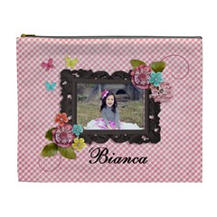 XL Cosmetic Bag- Sweet Bianca - Cosmetic Bag (XL)