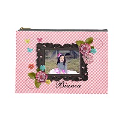 Large Cosmetic Bag- Sweet Bianca (7 styles) - Cosmetic Bag (Large)