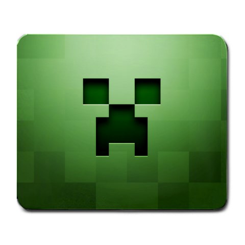 Minecraft Creeper Mousepad By Lord Comisario Front