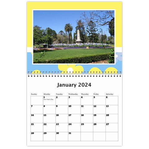 Happy Days Calendar (any Year) By Deborah Jan 2024