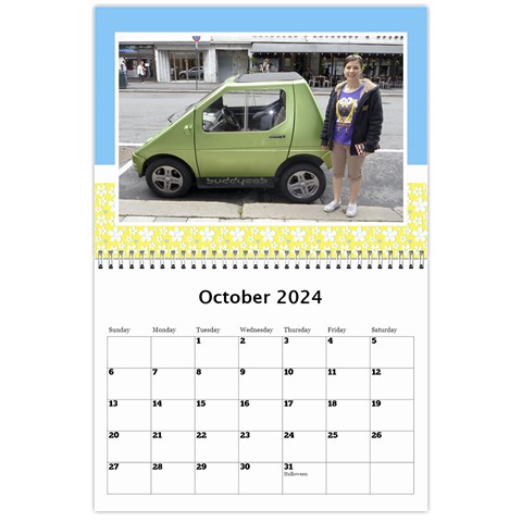 Happy Days Calendar (any Year) By Deborah Oct 2024