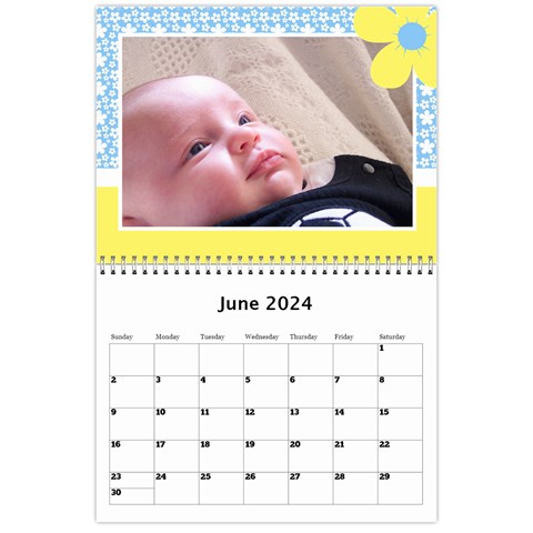 Happy Days Calendar (any Year) By Deborah Jun 2024