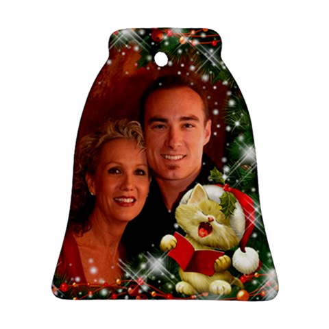 Sing Merry Christmas Bell Ornament (2 Sided) By Deborah Back
