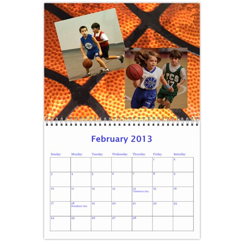 Calendar 2013 By Janet Andreasen Feb 2013