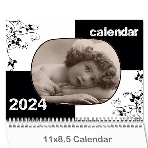 Vintage Prints 2024 Calendar By Catvinnat Cover