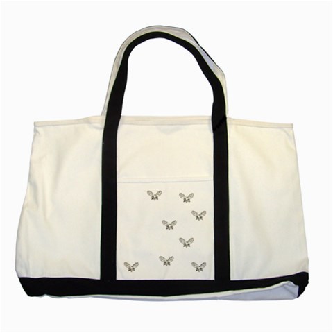 Two Tone Tote Bag Be Classic By Deca Front
