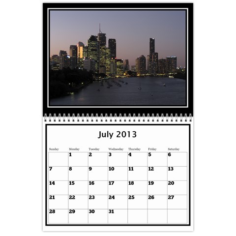 Pops Calendar By Deborah Jul 2013