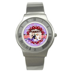 happy memonts - Stainless Steel Watch