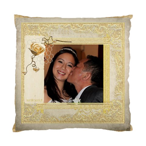 Je taime Daddy Single Sided Cushion Cover By Catvinnat Front