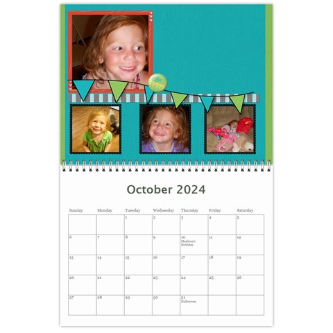 2024 New Calendar By Martha Meier Oct 2024
