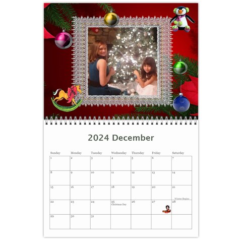 All Occassion 2024 Calendar By Kim Blair Dec 2024