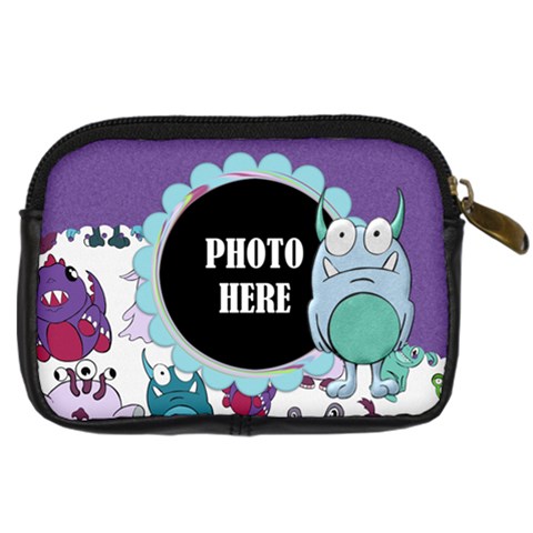 Monster Party Camera Bag 2 By Lisa Minor Back