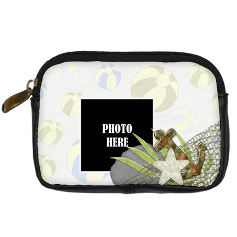 Beach Times Camera Bag 2 By Lisa Minor Front