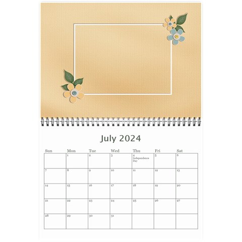 Mini Wall Calendar: Our Family By Jennyl Jul 2024