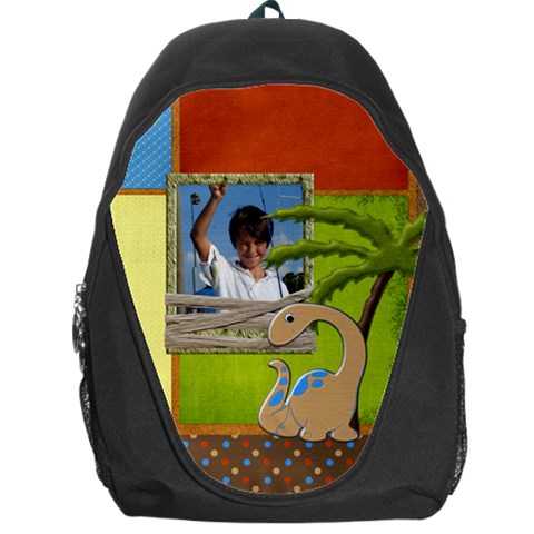 Dinosaur Backpack 1 By Lisa Minor Front