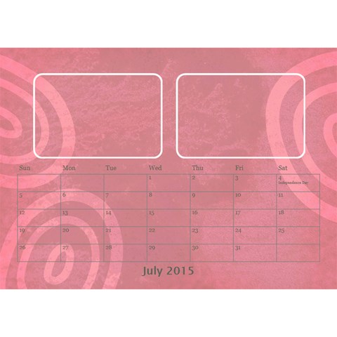 My Calendar 2015 By Carmensita Jul 2015