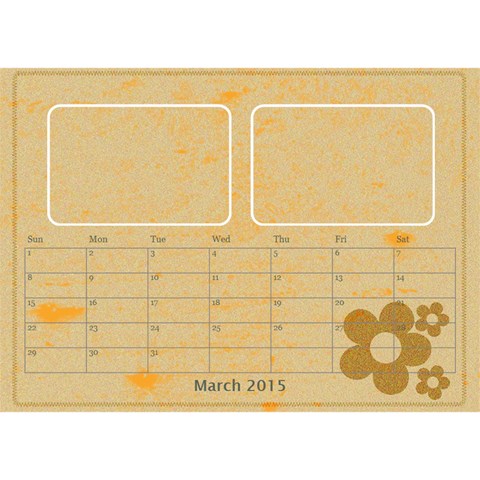 My Calendar 2015 By Carmensita Mar 2015