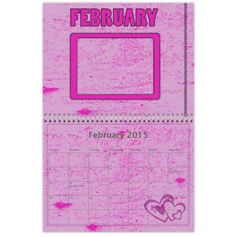My Calendar 2015 By Carmensita Feb 2015