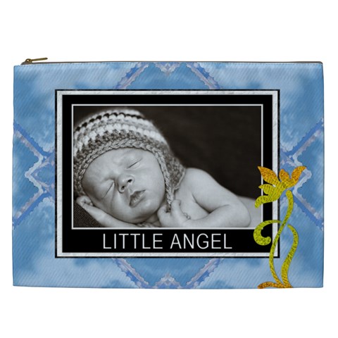 Little Angel Xxl Cosmetic Bag By Lil Front