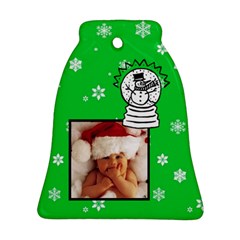 Snowman christmas - Bell ornament - Ornament (Bell)