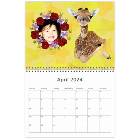 2024 Animal Calendar 2 By Kim Blair Apr 2024