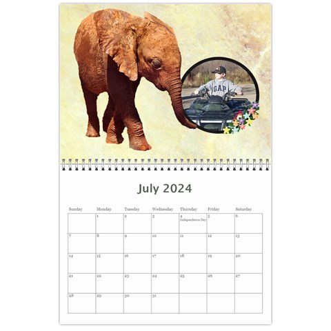 2024 Animal Calendar 2 By Kim Blair Jul 2024